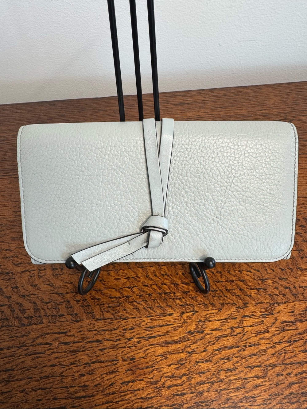 Chloe Alphabet Long Flap Wallet in Grained Leather